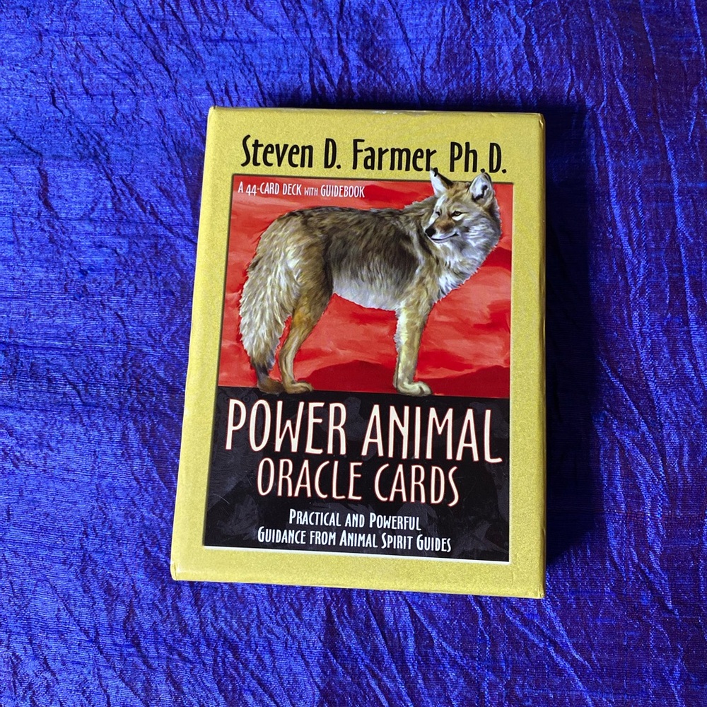 Power Animal Oracle Cards by - Steven D. Farmer, Ph.D.
